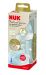 NUK Nature Sense Temp Control TUTTIPULLO 260 ml, VALKOINEN