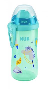 NUK Flexi Cup 300ml SINI-TURKOOSI