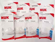 II-LAATU PAKKAUS! NUK First Choice Silikoni Vaihtonokka 6-18 kk