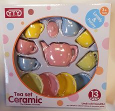 YTY CRAFT  Ceramic Tea Set 13 osaa