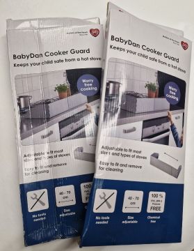 II-LAATU PAKKAUS! BABY DAN Cooker Guard LIESISUOJA 40-70 cm