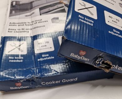 II-LAATU PAKKAUS! BABY DAN Cooker Guard LIESISUOJA 40-70 cm