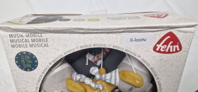 II-LAATU PAKKAUS! FEHN Gute Nacht MUSIIKKIMOBILE (Hohtaa pimeässä)