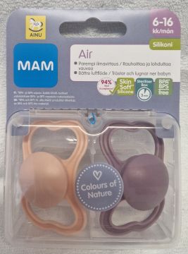 AINU MAM Air HUVITUTIT 2 kpl/pkt 6-16 kk