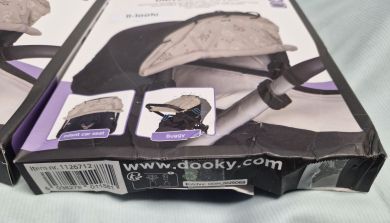 II-LAATU PAKKAUS! DOOKY Universal Cover Kuomuverho, LEAVES BEIGE