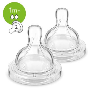 AVENT Classic Anti-colic PULOTUTIT Slow Flow 1m+