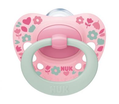 NUK Signature Silikoni 6-18kk Huvitutit  
