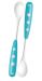 NUK Easy Learning Ensilusikat +6 kk, 2kpl/pkt, Turkoosi-Valk.