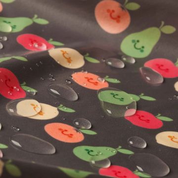 BIBETTA Wipeezee XL Coverall ESSU, Grey Happy Fruit