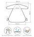 BIBETTA Wipeezee XL Coverall ESSU, Grey Happy Fruit